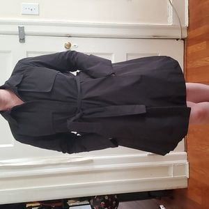 Jarbo Black Trench Coat